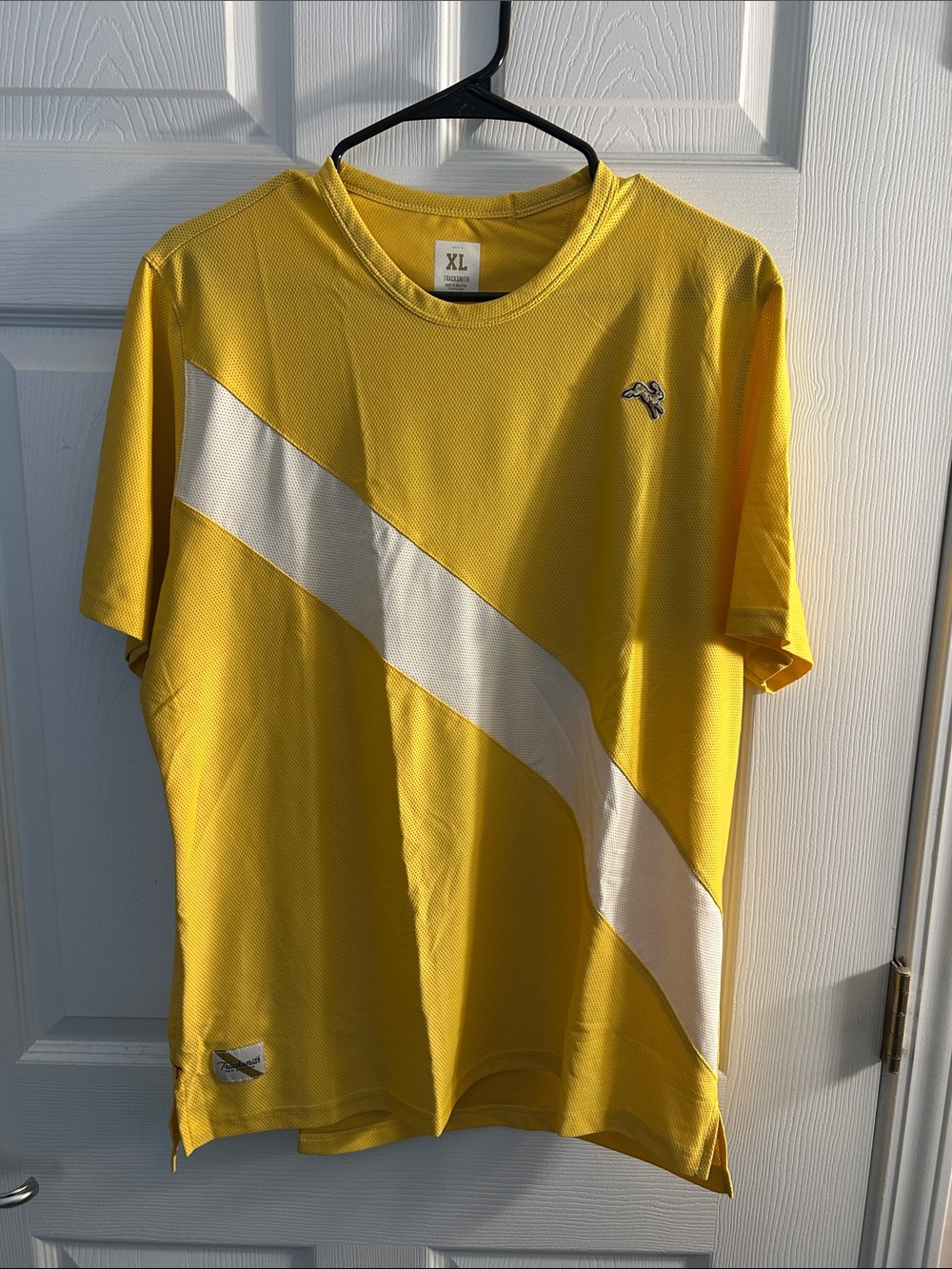 Tracksmith Van Cortlandt Tee Running Yellow XL